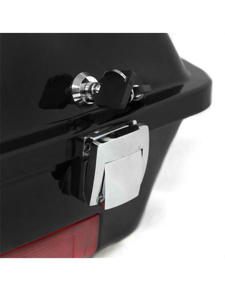 Razor Tour Pack Universal Preto com Encosto | Estilo Harley