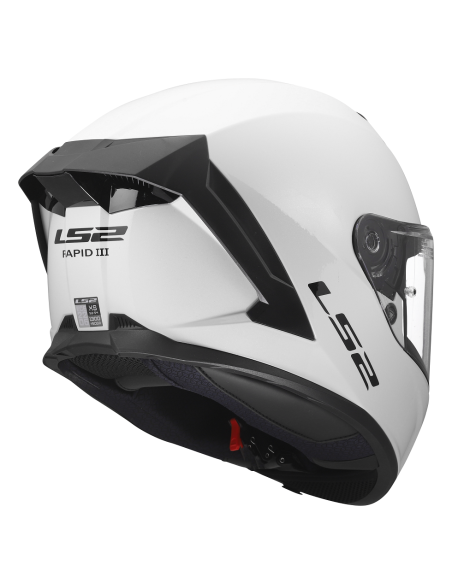 Casque LS2 FF820 Rapid III Blanc ECE 22.06