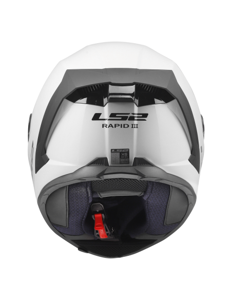 LS2 FF820 Rapid III Helmet White ECE 22.06