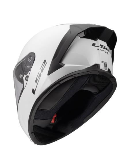 LS2 FF820 Rapid III Helmet White ECE 22.06