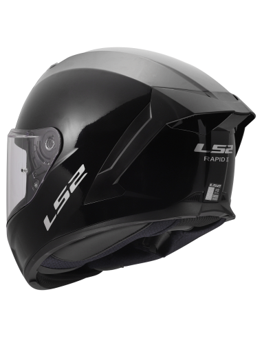 Casco LS2 FF820 Rapid III Negro brillo ECE 22.06