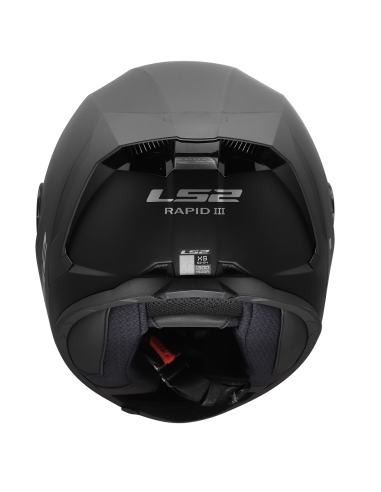 Casco LS2 FF820 Rapid III Nero opaco ECE 22.06