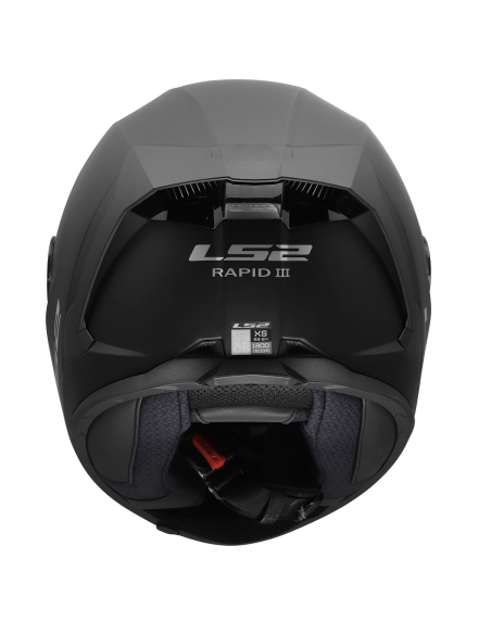 Capacete LS2 FF820 Rapid III Preto Fosco ECE 22.06