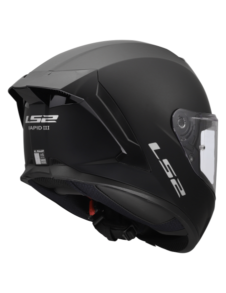Casco LS2 FF820 Rapid III Negro mate ECE 22.06