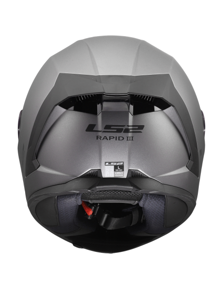 Capacete LS2 FF820 Rapid III Cinza titânio fosco ECE 22.06