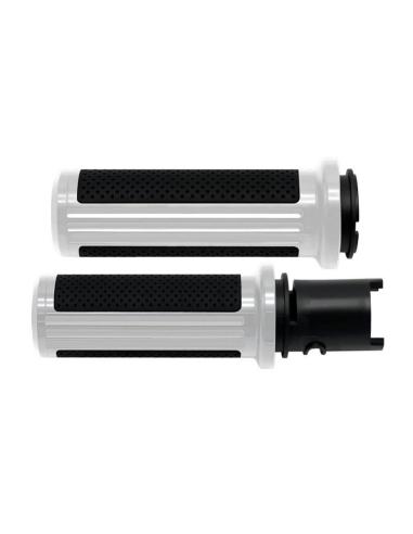 Manopole Cromate con Gomma 1” Harley 2023-2025