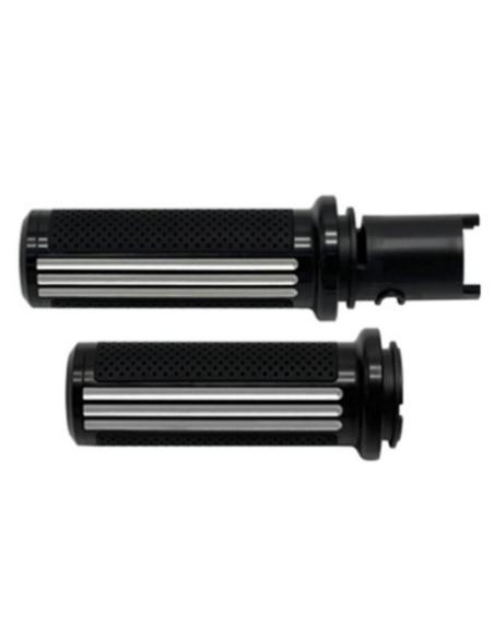 Edge Cut Contrast Cut 1” Grips for Harley 23-25