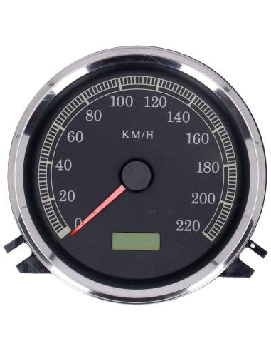 Harley Speedometer 95-03 Black 220 km/h LCD