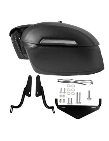 Borsa laterale Harley Sportster XL 2004-2022 Nera