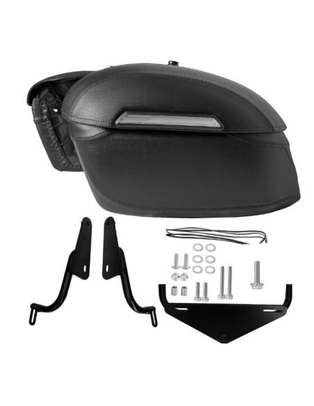Borsa laterale Harley Sportster XL 2004-2022 Nera