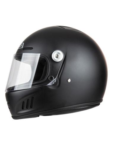 Casque NZI Club Noir Mat Fibre ECE 22.06 Intégral