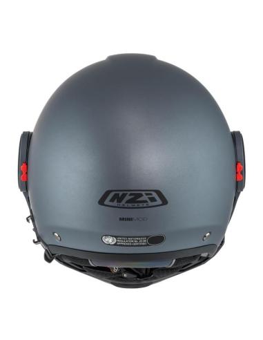 Matte Anthracite Modular Helmet NZI Minimod Duo P/J ECE 22.06