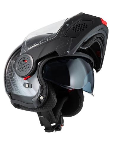 Capacete Modular NZI Minimod Duo Antracite Fosco P/J ECE 22.06