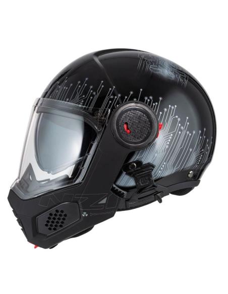 Capacete Modular NZI Minimod Duo Antracite Fosco P/J ECE 22.06