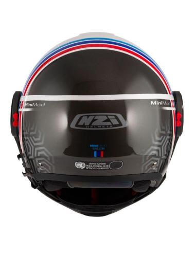 Casco Modulare NZI Minimod Duo Watson bianco nero P/J ECE 22.06