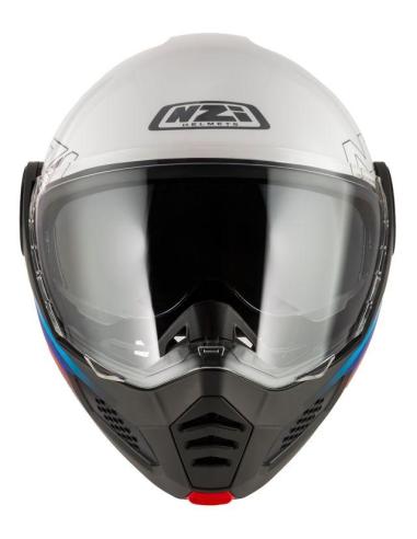 Modular Helmet NZI Minimod Duo Watson white black P/J ECE 22.06