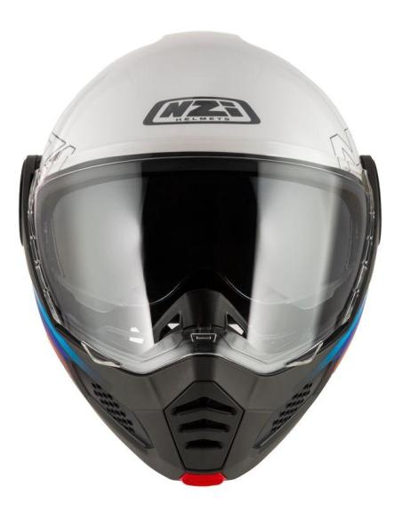 Modular Helmet NZI Minimod Duo Watson white black P/J ECE 22.06