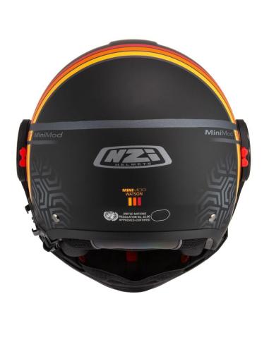 Capacete Modular NZI Minimod Duo Watson Antracite black P/J ECE 22.06
