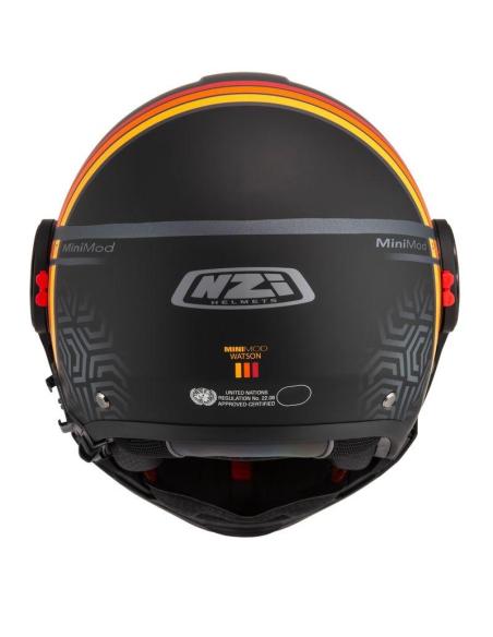 Modular Helmet NZI Minimod Duo Watson Anthracite Black P/J ECE 22.06