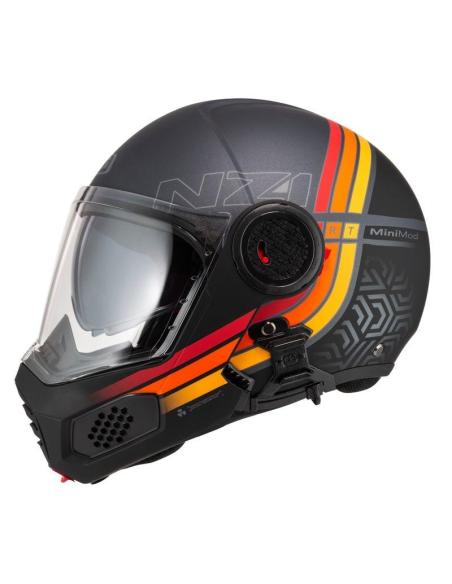 Capacete Modular NZI Minimod Duo Watson Antracite black P/J ECE 22.06