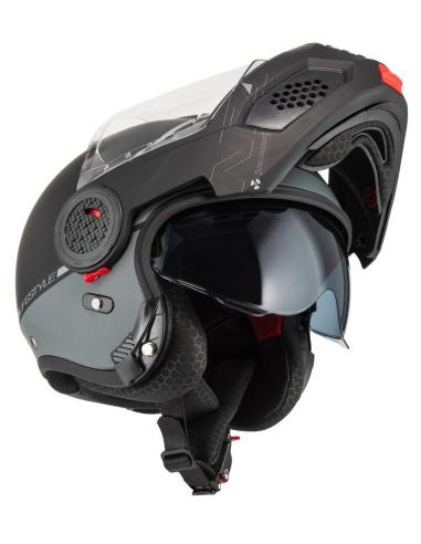Casque Modulable NZI Minimod Duo Smart Noir anthracite P/J ECE 22.06
