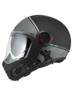 Capacete Modular NZI Minimod Duo Smart Preto antracite P/J ECE 22.06
