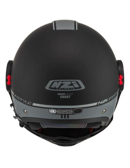 Modular Helmet NZI Minimod Duo Smart Black Anthracite P/J ECE 22.06