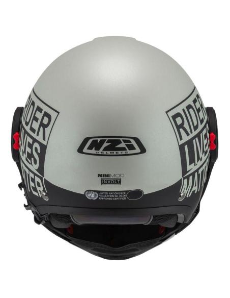 Casco Modulabile NZI Minimod Duo Involt grigio nero P/J ECE 22.06