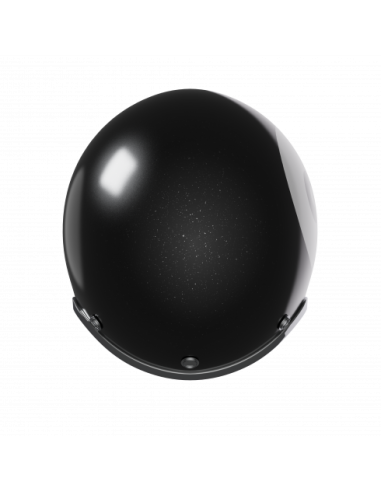 Jet Helmet stormer quartz pool black 8 Ball Glossy ECE 2206 | Retro Custom Style