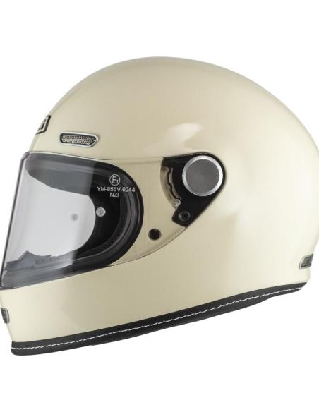 Helmet NZI Revival Bone White ECE 22.06 Full Face Retro