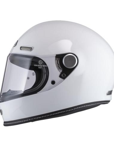 Capacete NZI Revival white ECE 22.06 Integral Retro
