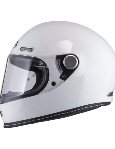 Casque NZI Revival blanc ECE 22.06 Intégral Rétro