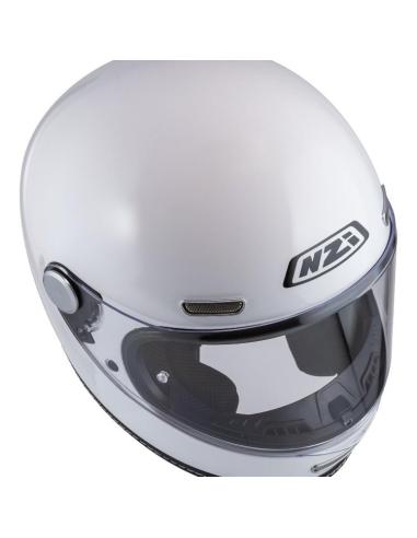 Casque NZI Revival blanc ECE 22.06 Intégral Rétro