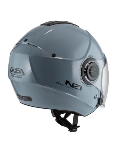 Capacete Jet NZI Civic Nardo Gray Visor ECE 22.06