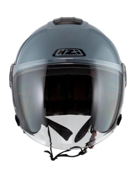 Capacete Jet NZI Civic Nardo Gray Visor ECE 22.06