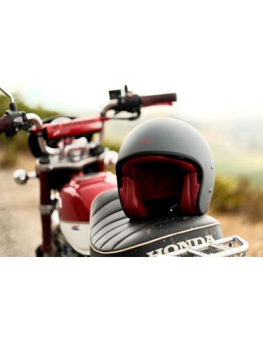 Garibaldi G03X Fiberglass Vintage Jet Helmet ECE 22.06 | Iguana Custom