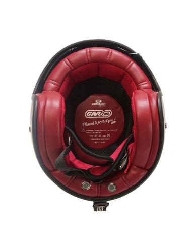 Capacete Jet Garibaldi G03X Fiberglass Vintage ECE 22.06 | Iguana Custom