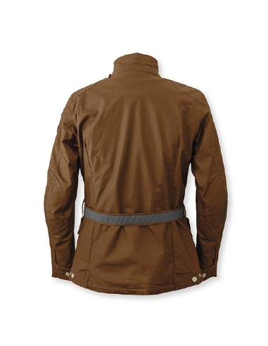 Chaqueta Garibaldi Heritage man marron Impermeable Wax Cotton CE | Iguana Custom