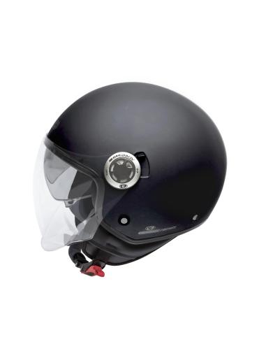 Casque Jet Gari G20 Sunvisor Noir mat ECE 22.06 | Iguana Custom