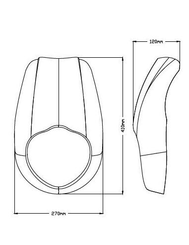 BLACK ANARCHY DOME MATE FOR VULCAN S EN650
