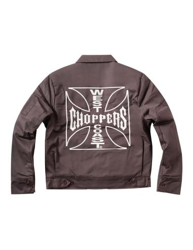 Giacca WCC OG Lined Workjacket Cioccolato | West Coast Choppers Originale