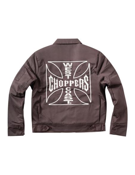 WCC OG Lined Workjacket Chocolate | West Coast Choppers Original