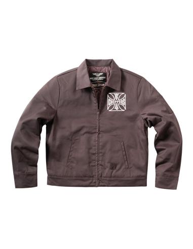 Jaqueta WCC OG Lined Workjacket Chocolate | West Coast Choppers Original