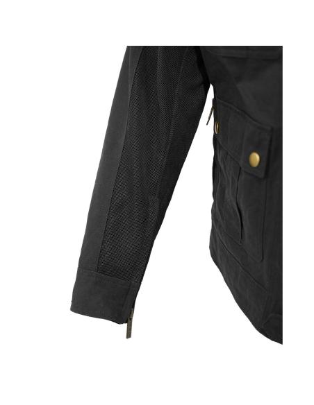 Veste Teneree Venty V Homme Noire| Veste Moto Ventilée CE