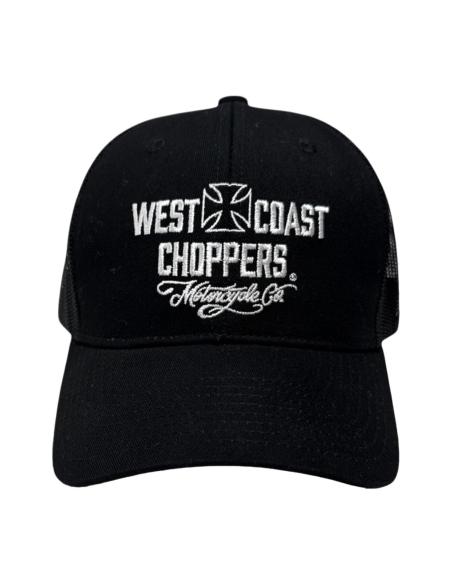 Gorra WCC Motorcycle Co. Trucker Cap Black | West Coast Choppers