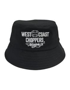 Chapeau WCC Motorcycle Co. Bucket Hat Black | West Coast Choppers