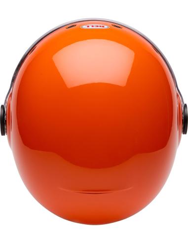 Casque Bell Bullitt GT Orange Tangerine | Casque Vintage ECE 22.06