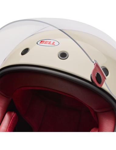 Casco Bell Bullitt GT Bianco Vintage | Casco Retrò ECE 22.06