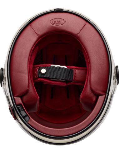 Casque Bell Bullitt GT Blanc Vintage | Casque Rétro ECE 22.06