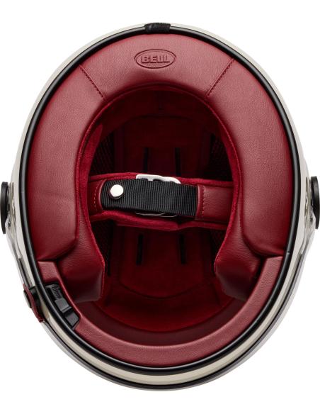Casque Bell Bullitt GT Blanc Vintage | Casque Rétro ECE 22.06